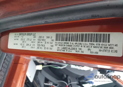 2010 Jeep Wrangler Sahara из США, поврежденный, VIN 1J4AA5D1XAL220919